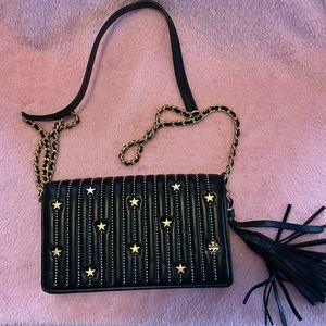 Tory Burch Star Studded Crossbody Wallet